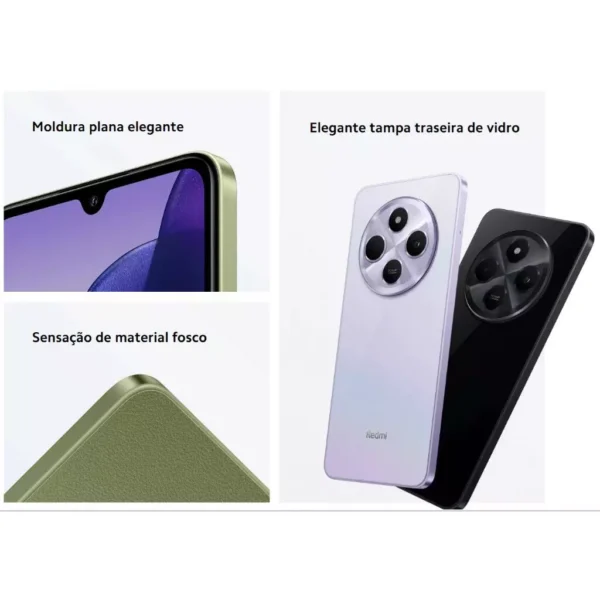 Smartphone Xiaomi Redmi 14C Dual SIM de 256GB 8GB RAM - Imagem 3